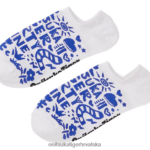 bijela 8XPTRV497 Onitsuka Tiger pribor nevidljive čarape uniseks