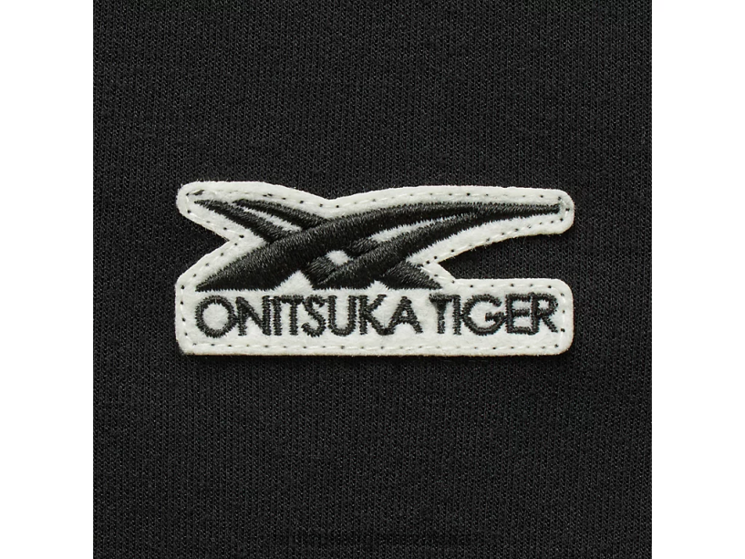 crno 8XPTRV475 Onitsuka Tiger odjeća gornji dio dugih rukava uniseks - Slika 6