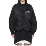 crno 8XPTRV595 Onitsuka Tiger odjeća ws bomber jakna žene