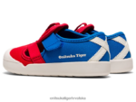 klasična crvena/directoire plava 8XPTRV657 Onitsuka Tiger cipele meksiko 66 sandala djeca - Slika 3