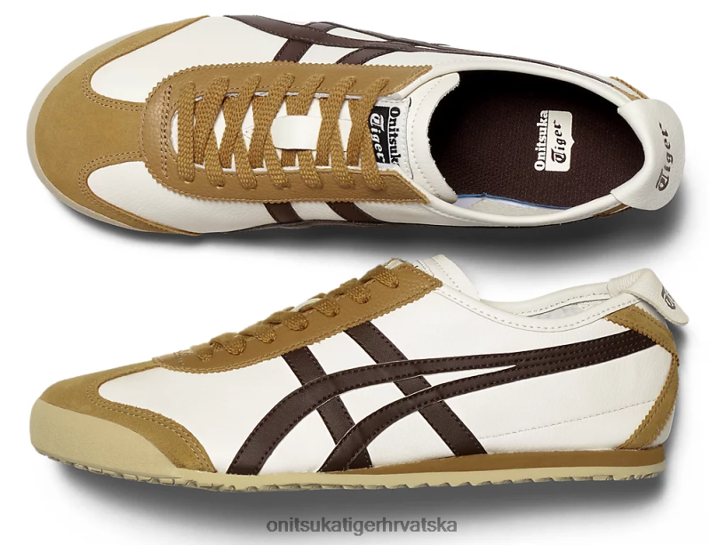 krem/smeđa od sladića 8XPTRV88 Onitsuka Tiger cipele Meksiko 66 uniseks - Slika 8