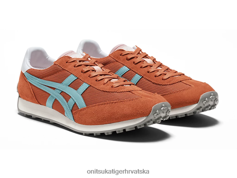 pikantna narančasta/prašnjasto tirkizna 8XPTRV81 Onitsuka Tiger cipele edr 78 uniseks - Slika 2