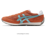 pikantna narančasta/prašnjasto tirkizna 8XPTRV81 Onitsuka Tiger cipele edr 78 uniseks - Slika 4