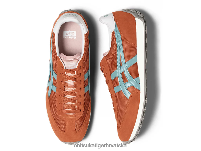 pikantna narančasta/prašnjasto tirkizna 8XPTRV81 Onitsuka Tiger cipele edr 78 uniseks - Slika 8