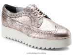 ružičasto zlatno 8XPTRV569 Onitsuka Tiger cipele brogue žene - Slika 2
