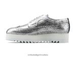 srebro 8XPTRV566 Onitsuka Tiger cipele brogue žene - Slika 3