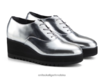 srebro 8XPTRV570 Onitsuka Tiger cipele klin-o žene - Slika 8