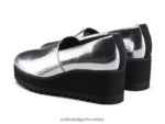 srebro 8XPTRV571 Onitsuka Tiger cipele klin-s žene - Slika 3