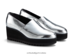 srebro 8XPTRV571 Onitsuka Tiger cipele klin-s žene - Slika 8