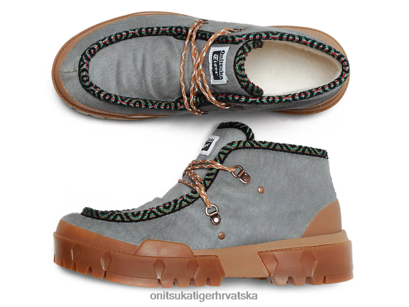 steeple siva/kesten 8XPTRV167 Onitsuka Tiger cipele hmr krznena čizma s vrhom uniseks - Slika 8