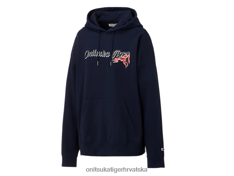 tamna mornarica 8XPTRV479 Onitsuka Tiger odjeća majica s kapuljačom uniseks - Slika 22