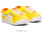 živo žuto/bijelo 8XPTRV654 Onitsuka Tiger cipele Meksiko 66 djeca - Slika 2