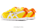 živo žuto/bijelo 8XPTRV654 Onitsuka Tiger cipele Meksiko 66 djeca - Slika 3