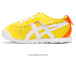živo žuto/bijelo 8XPTRV654 Onitsuka Tiger cipele Meksiko 66 djeca - Slika 4