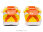 živo žuto/bijelo 8XPTRV654 Onitsuka Tiger cipele Meksiko 66 djeca - Slika 5