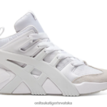 bijela 8XPTRV200 Onitsuka Tiger cipele veliki logo trenerica puffed uniseks