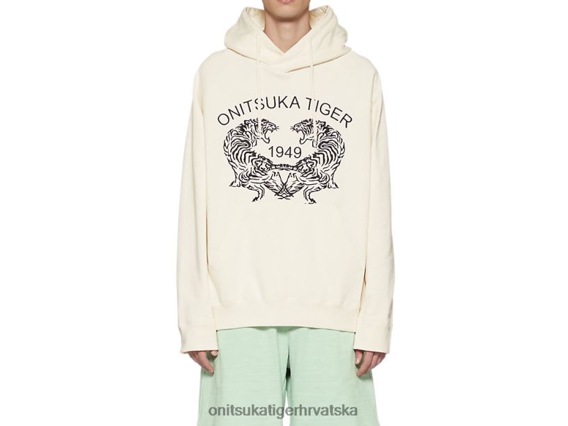 bijela_8xptrv398_onitsuka_tiger_odjeca_majica_s_kapuljacom_uniseks.jpg bijela 8XPTRV398 Onitsuka Tiger odjeća majica s kapuljačom uniseks - Slika 1