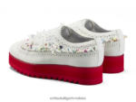 bijela 8XPTRV543 Onitsuka Tiger cipele brogue žene - Slika 3