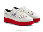 bijela 8XPTRV543 Onitsuka Tiger cipele brogue žene - Slika 8