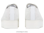 bijela 8XPTRV545 Onitsuka Tiger cipele derbi žene - Slika 3