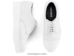 bijela 8XPTRV545 Onitsuka Tiger cipele derbi žene - Slika 4