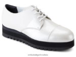 bijela 8XPTRV549 Onitsuka Tiger cipele derbi žene - Slika 2