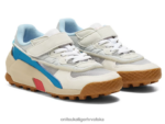 bijela 8XPTRV627 Onitsuka Tiger cipele dodati trkač ps djeca - Slika 2