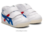 bijela/directoire plava 8XPTRV658 Onitsuka Tiger cipele Meksiko srednji trkač ts djeca - Slika 2