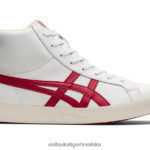 bijela/klasična crvena 8XPTRV138 Onitsuka Tiger cipele fabre bok nm uniseks