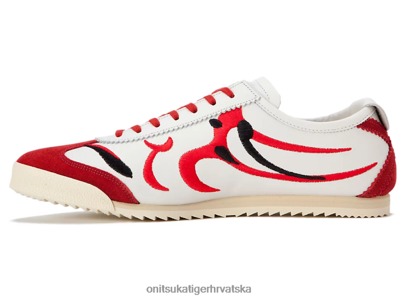 bijela/klasična crvena 8XPTRV140 Onitsuka Tiger cipele Meksiko 66 deluxe muškarci - Slika 4