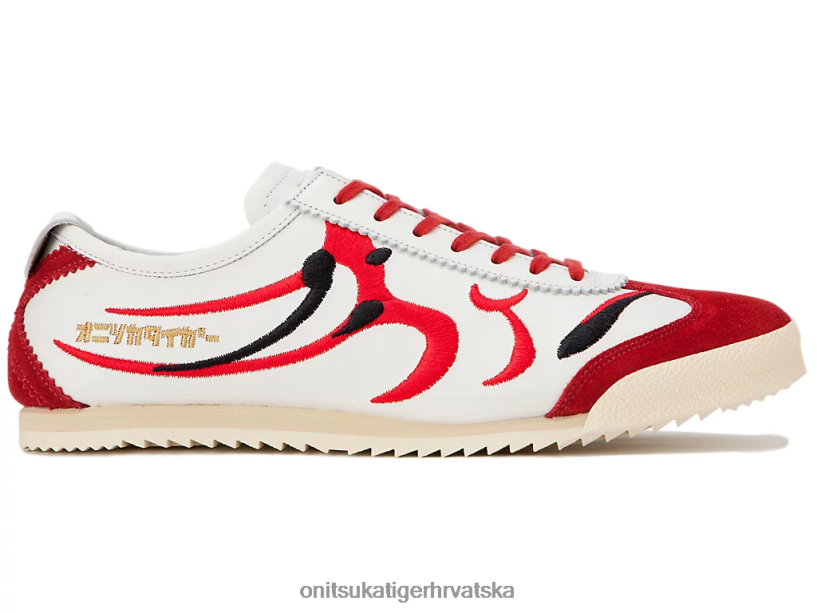 bijela/klasična crvena 8XPTRV140 Onitsuka Tiger cipele Meksiko 66 deluxe muškarci - Slika 1