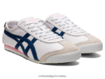 bijela/nezavisnost plava 8XPTRV584 Onitsuka Tiger cipele Meksiko 66 žene - Slika 2
