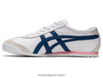 bijela/nezavisnost plava 8XPTRV584 Onitsuka Tiger cipele Meksiko 66 žene - Slika 4