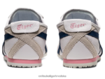 bijela/nezavisnost plava 8XPTRV584 Onitsuka Tiger cipele Meksiko 66 žene - Slika 5
