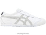 bijela/srebrna 8XPTRV134 Onitsuka Tiger cipele Meksiko 66 žene