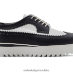 bijelo crno 8XPTRV577 Onitsuka Tiger cipele brogue žene