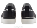bijelo crno 8XPTRV577 Onitsuka Tiger cipele brogue žene - Slika 3