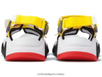 bijelo/vibrantno žuto 8XPTRV232 Onitsuka Tiger cipele remen za zube uniseks - Slika 5