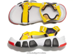 bijelo/vibrantno žuto 8XPTRV232 Onitsuka Tiger cipele remen za zube uniseks - Slika 8