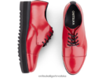 cikla crvena 8XPTRV548 Onitsuka Tiger cipele derbi žene - Slika 9