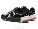 crna/glečer siva 8XPTRV205 Onitsuka Tiger cipele d-trener slip-on uniseks - Slika 3