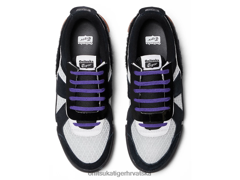 crna/glečer siva 8XPTRV205 Onitsuka Tiger cipele d-trener slip-on uniseks - Slika 6