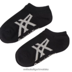 crna/siva vrijesak 8XPTRV494 Onitsuka Tiger pribor čarape do gležnja uniseks