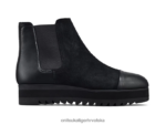 crna/ugljik 8XPTRV574 Onitsuka Tiger cipele side gore boot bok žene