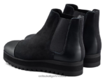 crna/ugljik 8XPTRV574 Onitsuka Tiger cipele side gore boot bok žene - Slika 3