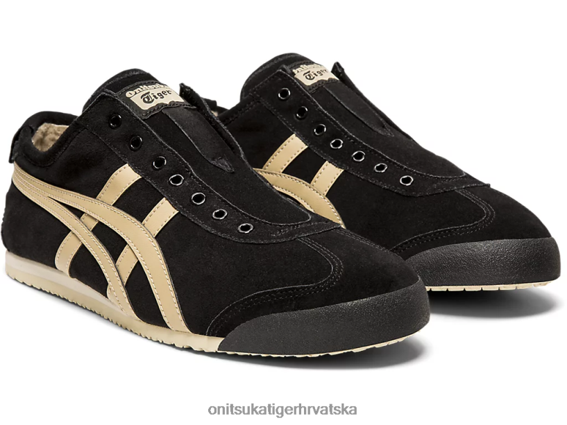 crni/drveni krep 8XPTRV348 Onitsuka Tiger cipele meksiko 66 natikače uniseks - Slika 2