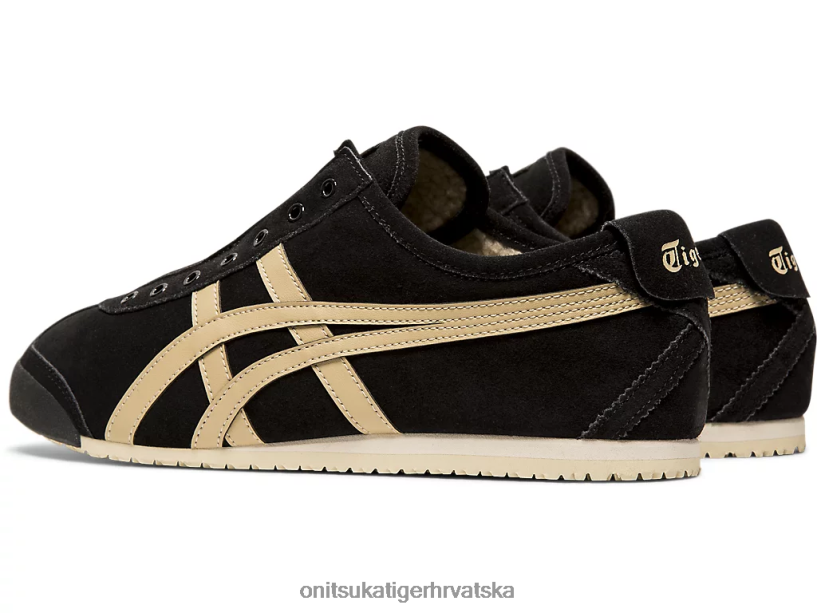 crni/drveni krep 8XPTRV348 Onitsuka Tiger cipele meksiko 66 natikače uniseks - Slika 3