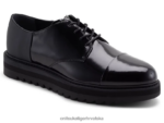 crno 8XPTRV221 Onitsuka Tiger cipele derbi uniseks - Slika 2