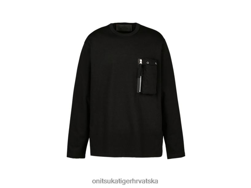 crno_8xptrv373_onitsuka_tiger_odjeca_je_majica_muskarci.jpg crno 8XPTRV373 Onitsuka Tiger odjeća je majica muškarci - Slika 1