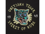 crno 8XPTRV387 Onitsuka Tiger odjeća grafička majica uniseks - Slika 8